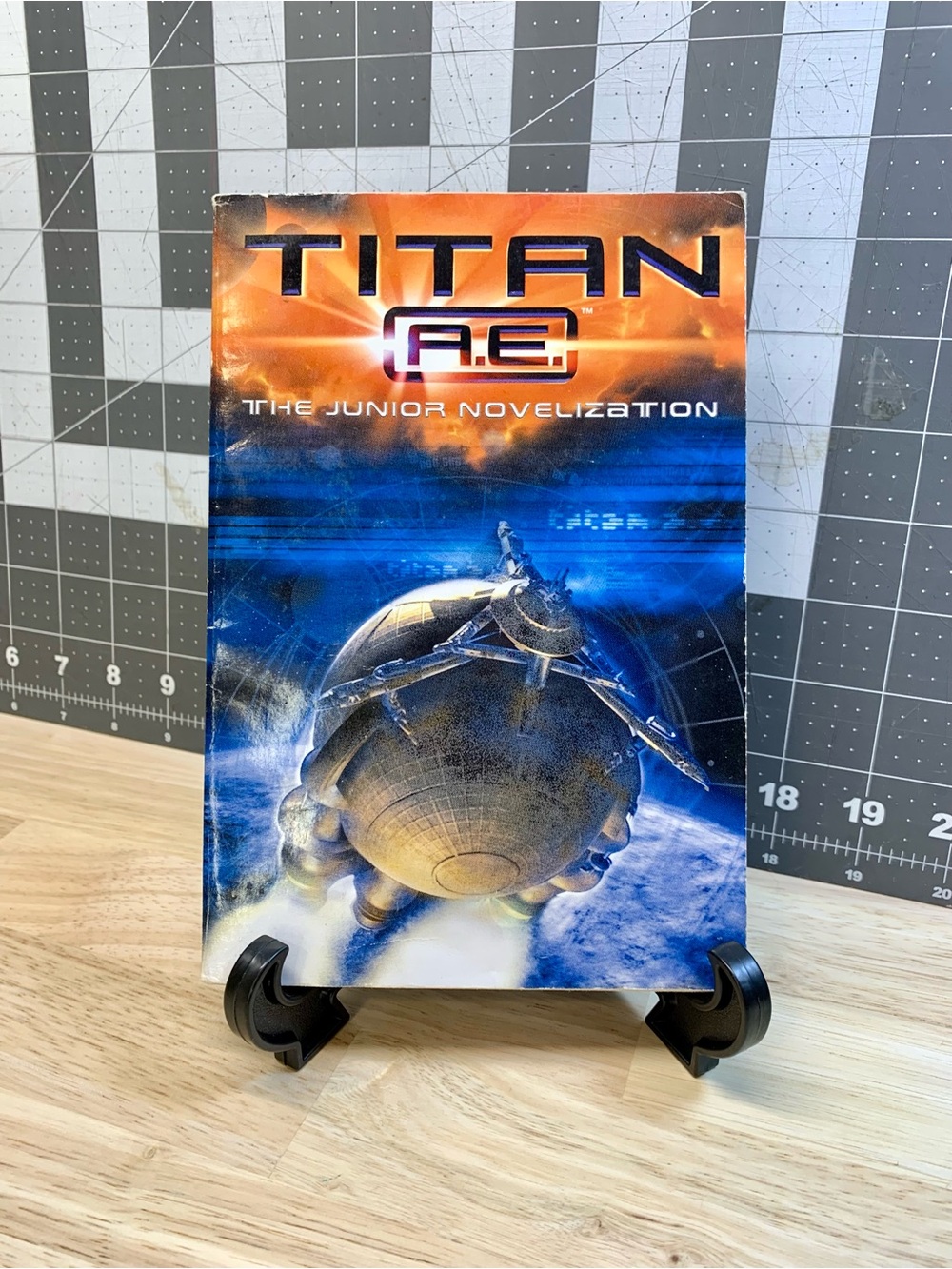 Titan A.E. Movie Junior Novelization Book - 8–12 - Vintage 2000